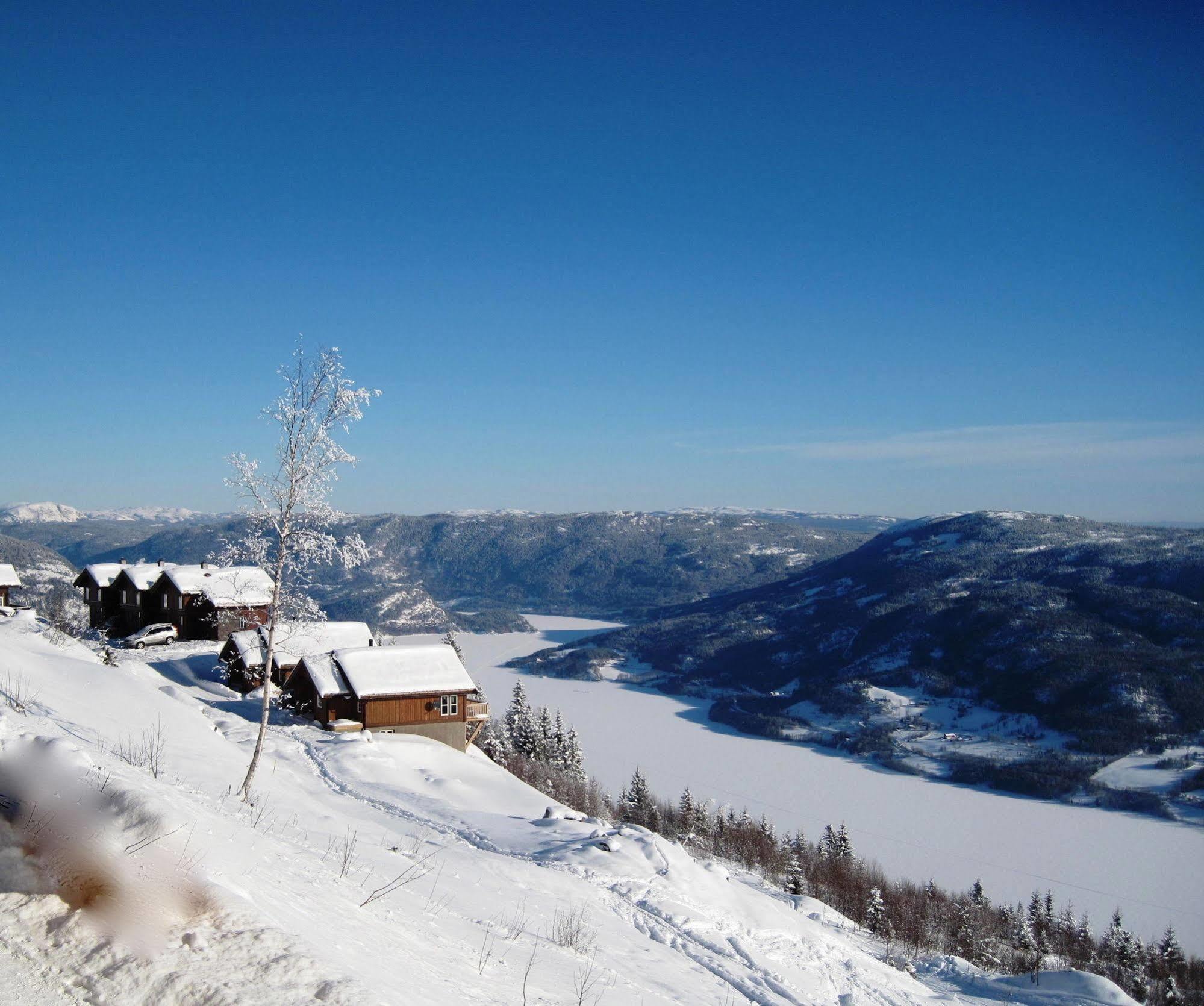 Norefjell - Storhytte Med Jacuzzi Og Fantastisk Beliggenhet Noresund Екстер'єр фото